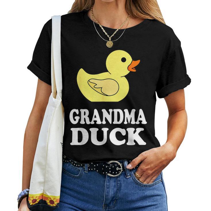 Grandma Duck  Mama Rubber Duck Lover Women T-shirt