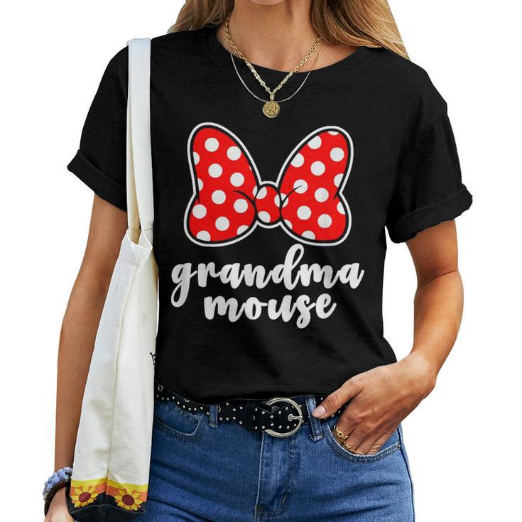Grandma Mouse Family Vacation Grandma Mouse Women T-shirt