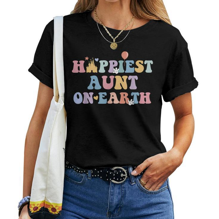 Happiest Aunt On Earth Family Trip Women T-shirt