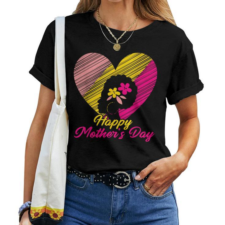 Happy Mother's Day 2024 For Mom Grandma Love Women T-shirt