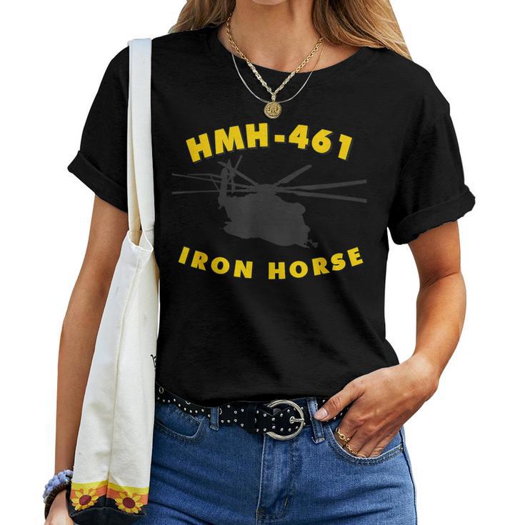 Hmh-461 Iron Horse Ch-53 Super Stallion Helicopter Women T-shirt