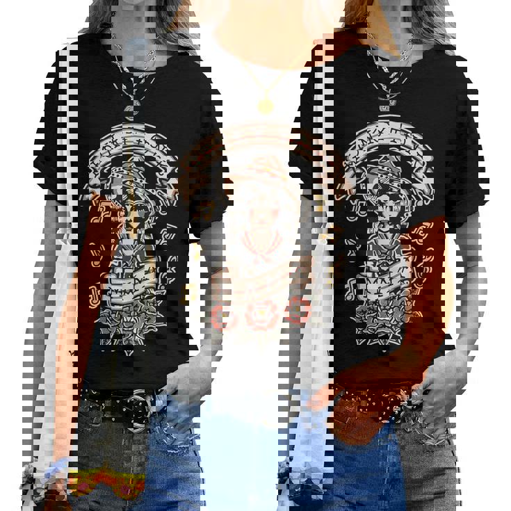 Honky Tonk Mama Música Country Canción Country Deaquera Occidental Camiseta de mujer