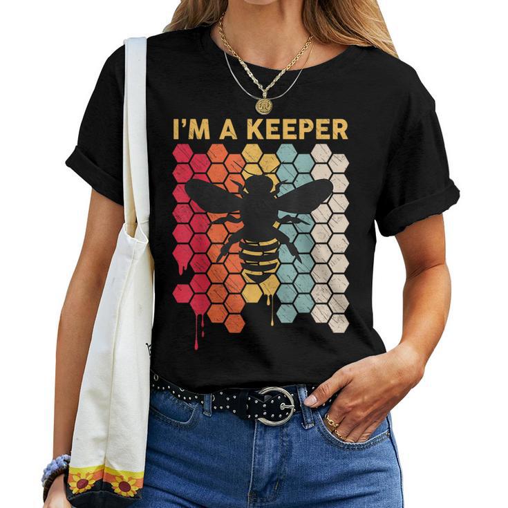 I'm A Bee Keeper Honey Beekeeping Husband Women T-shirt