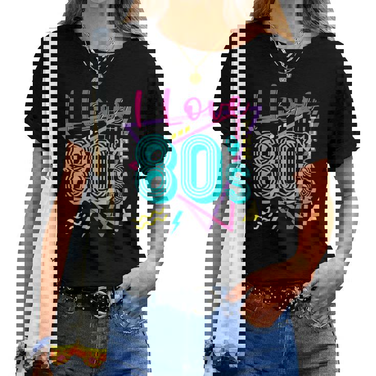J'aime Les Années 80 I Love The 80S T-shirt femme