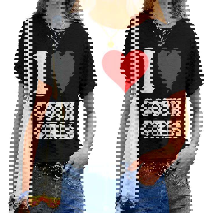 J'aime Les Filles Gothiques T-shirt femme