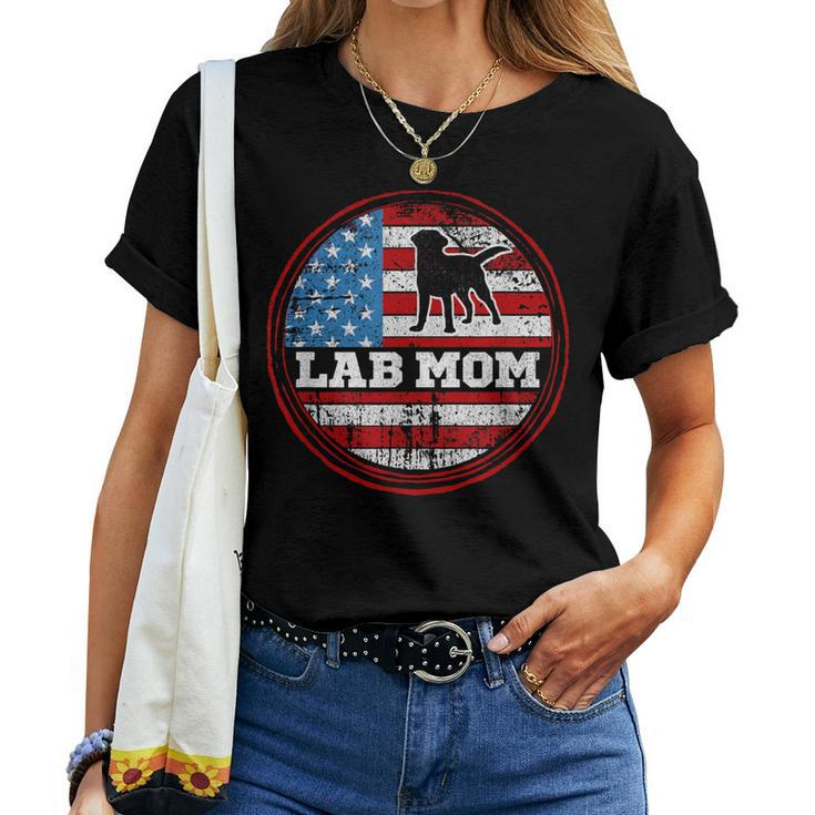 Lab Mom Chocolate Yellow Fox Red Matching Parents Women T-shirt