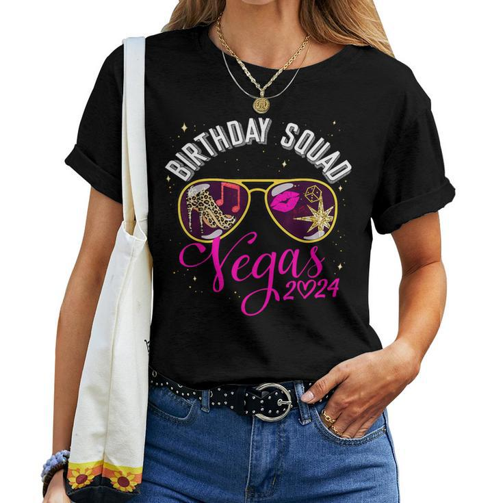 Las Vegas Girls Trip 2024 For Birthday Squad Women T-shirt