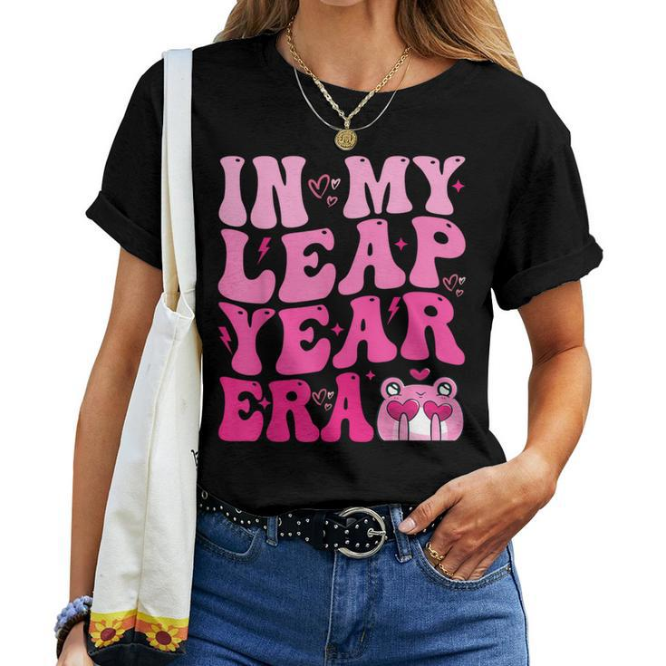 In My Leap Year Era Leap Day 2024 Birthday For Girl Boy Women T-shirt
