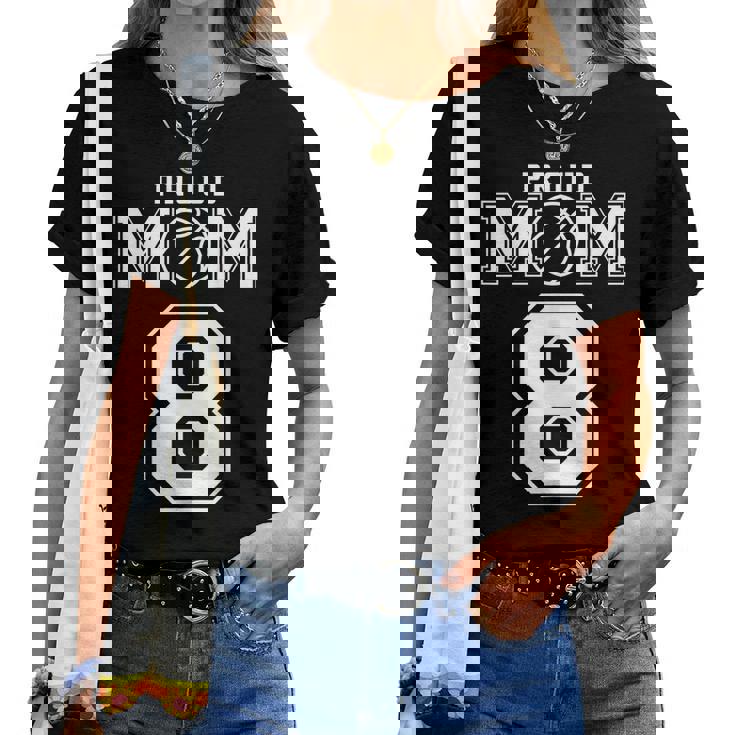 Madre Orgullosa Del Baloncesto Del Número Personalizada Para