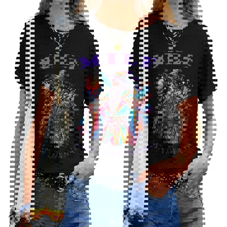 Magicic Fantasy Love Magical Motif T-shirt femme