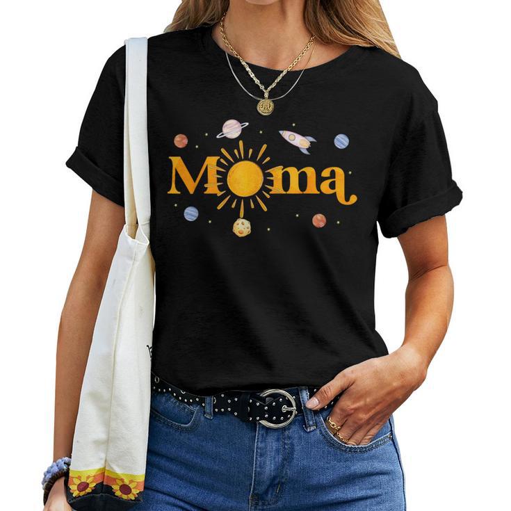 Mama Of The Birthday First Trip Around The Sun Bday Boy Women T-shirt