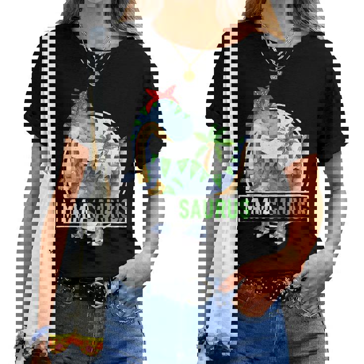 Mamasaurus Rex Dinosaurio Mama Saurus Rex Regalo Camiseta de mujer