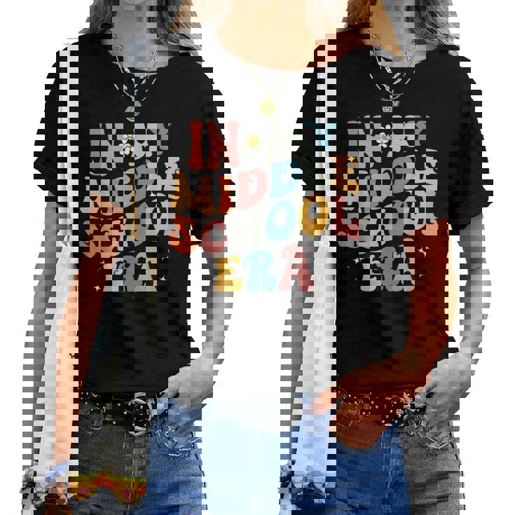 In My Middle School Era Back To School Outfits For Teacher Women T-shirt