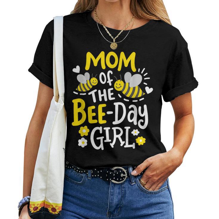 Mom Of The Bee-Day Girl Birthday Party Matching Family Women Women T-shirt