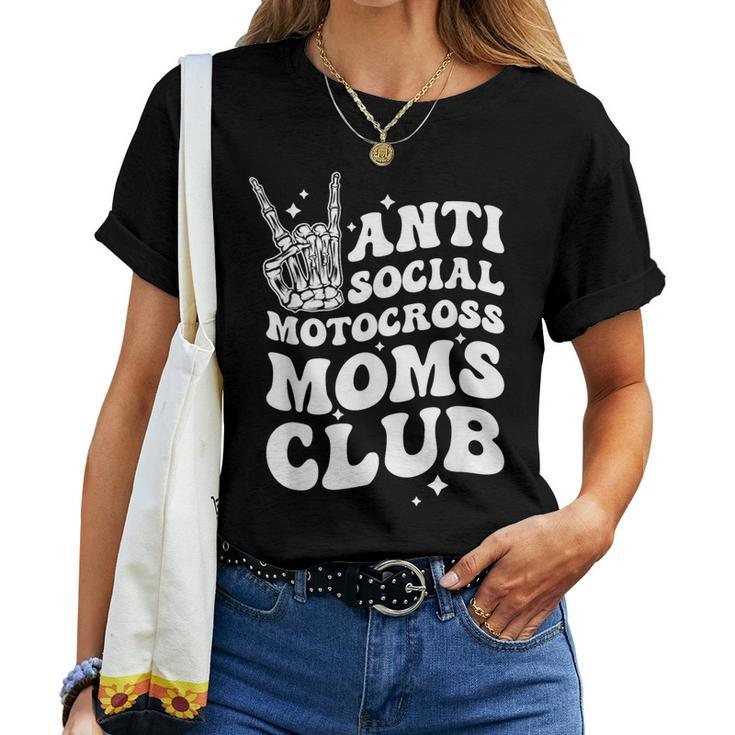 Motocross Mom Club Motocross Rider Mother Moto Mom Women T-shirt