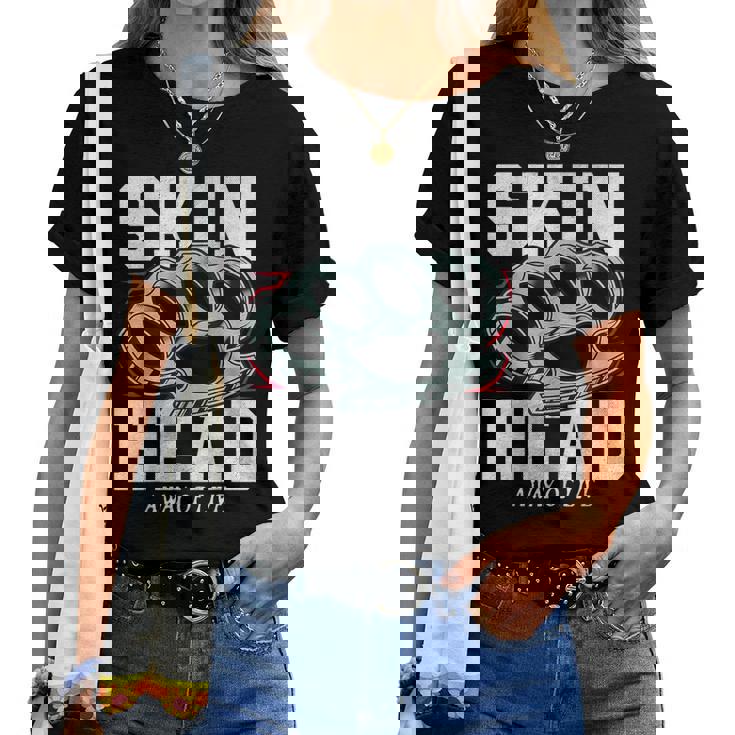 Oi Skinhead Girl Punk Camiseta de mujer