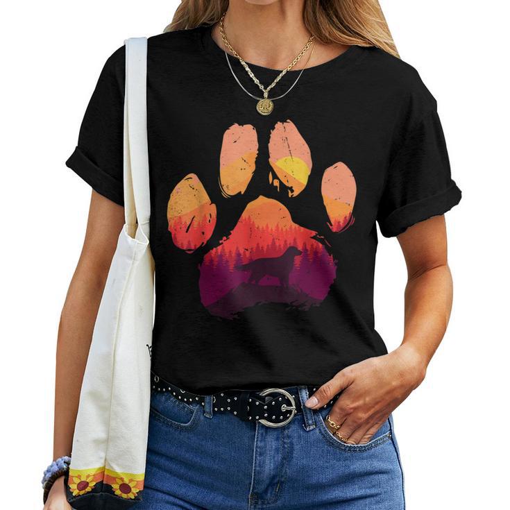 Paw Golden Retriever Corgi Hund Mama Papa Herren Damen T-shirt Frauen