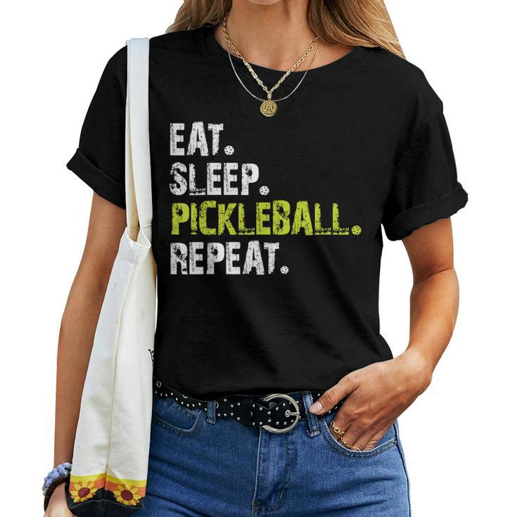 Pickleball For And Women Eat Sleep Pickleball Women T-shirt