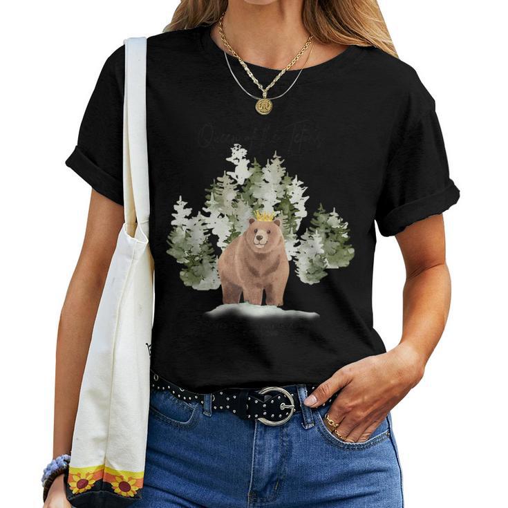 Queen Of The Tetons Grizzly Bear 399 Gtnp Women T-shirt