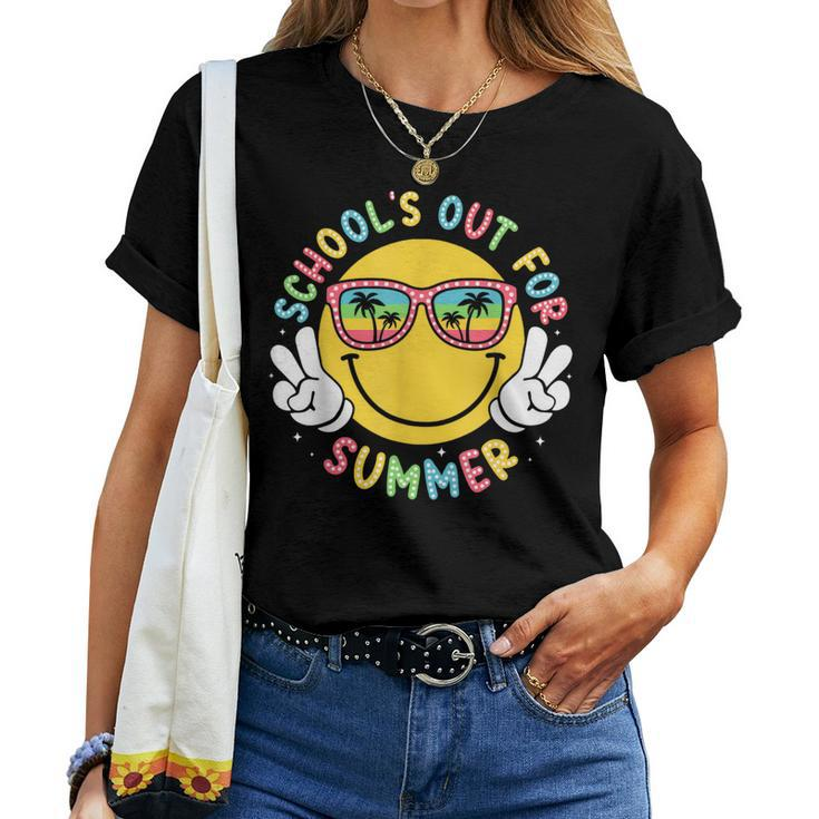 Schools Out For Summer Teacher Last Day Of School Women T-shirt