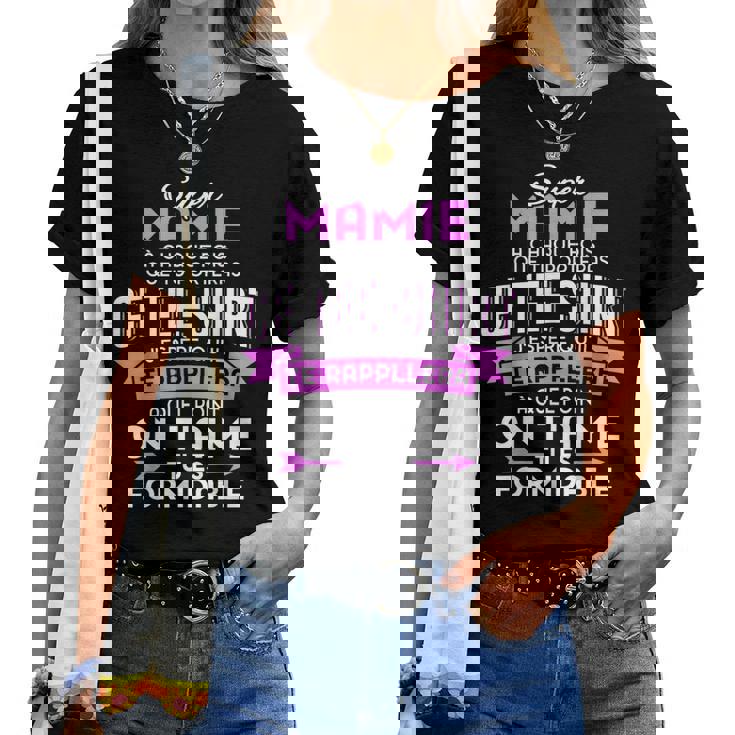 Cadeau Personnalisé Tee Shirt Femme Fete Des Meres Super Mamie