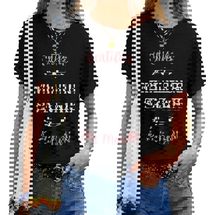 Super Stagiaire Certifiée Meilleure Stagiaire Du Monde T-shirt femme