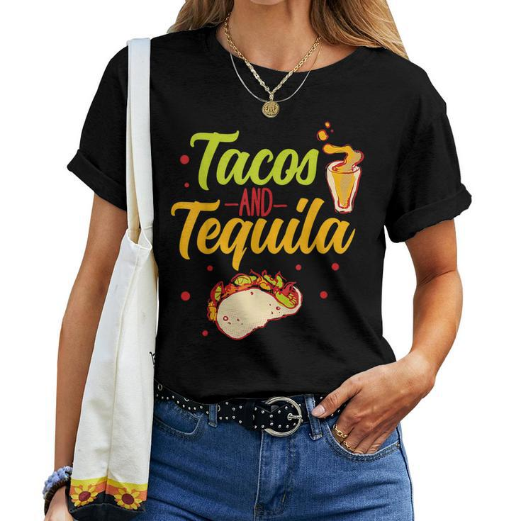 Tacos And Tequila Cinco De Mayo Women T-shirt