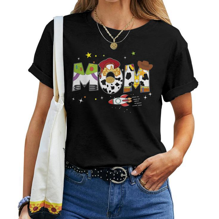 Toy Story Mama Boy Mom Mommy Happy Mother's Day Family Women T-shirt