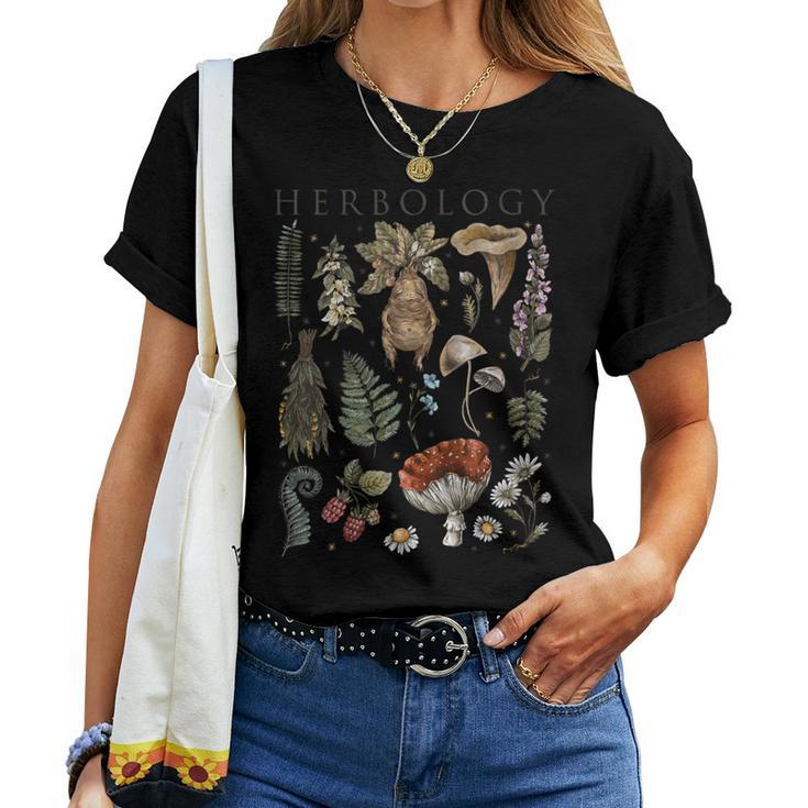 Vintage Mystic Herbology Plants Women T-shirt