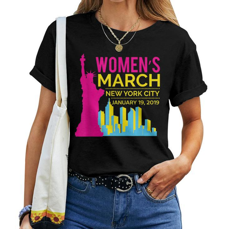 Women's March Nyc January 19 2019 Women T-shirt