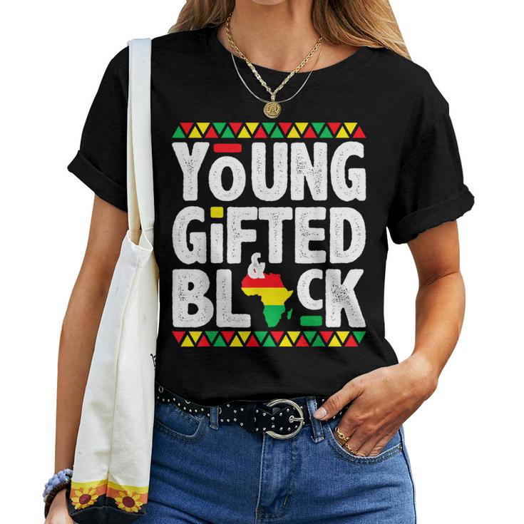 Younged Black4 Black Magic Girl Boy Black History Women T-shirt