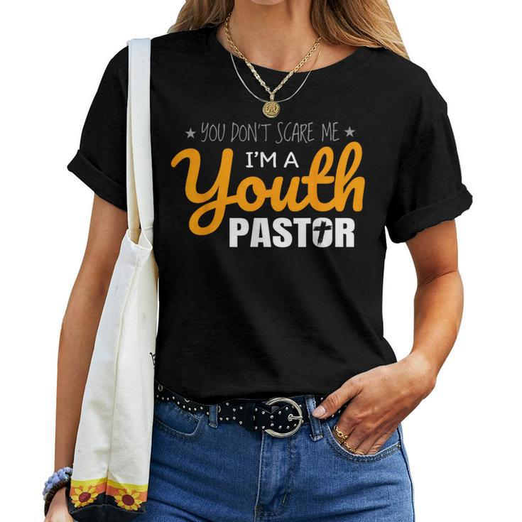 Youth Pastor Appreciation Christian Cool Religious Women T-shirt