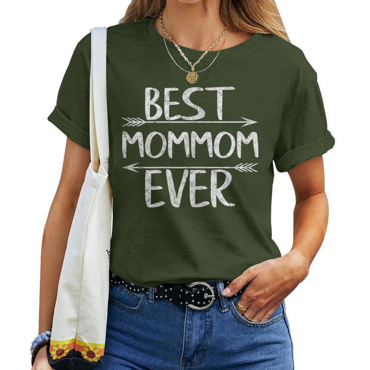 Best Mommom Ever Mother's Day Christmas Women T-shirt