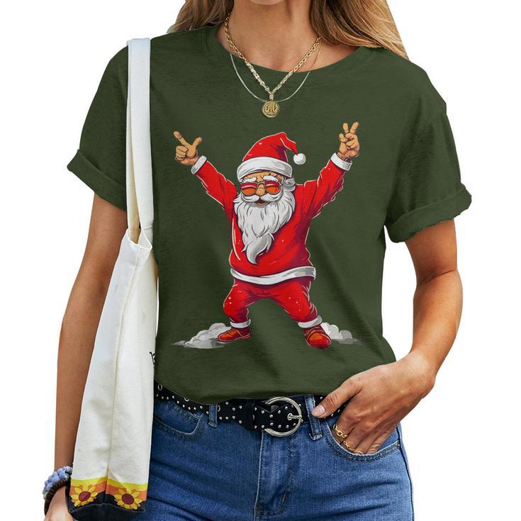 Happy Christmas Santa For Boys Girls Christmas Women T-shirt