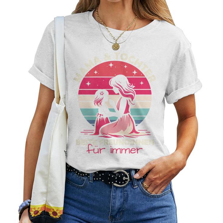 Damen Muttertag Sprüche Tochter Mama Und Ich Beste Freundinnen T-shirt Frauen