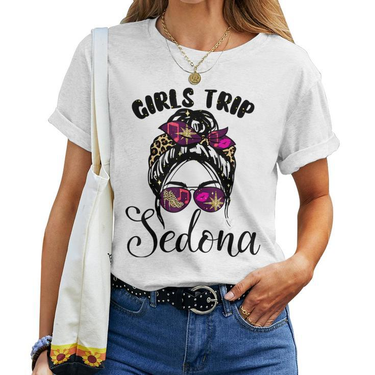 Girls Trip Sedona 2024 Weekend Birthday Squad Women T-shirt