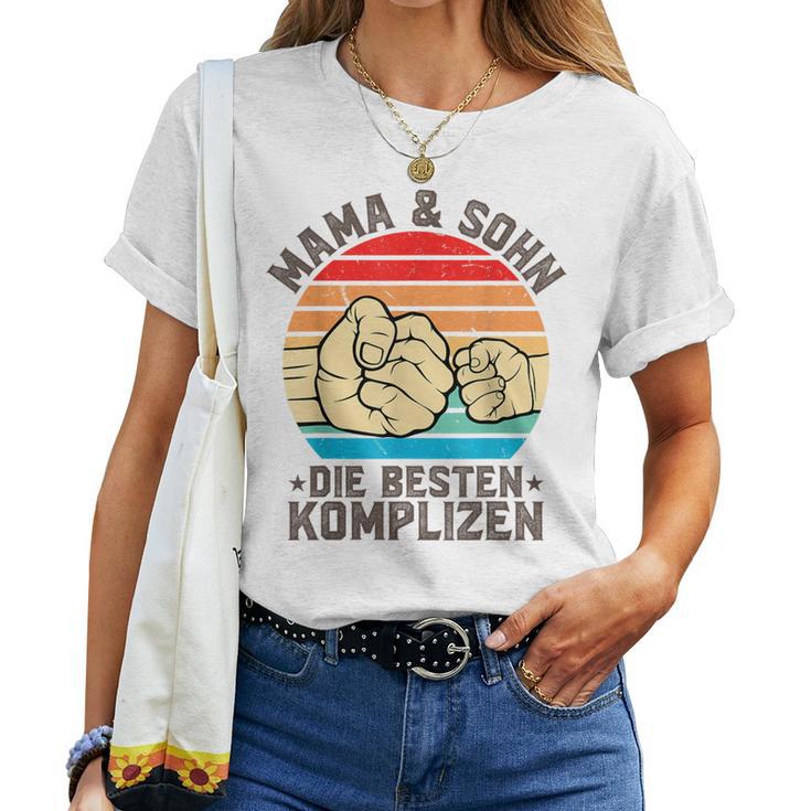 Mama & Sohn Mama & Sohn Familie T-shirt Frauen