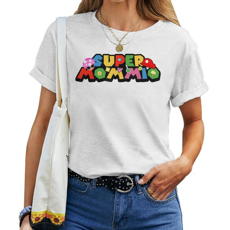 Mom Super Gamer Mommio For Women T-shirt