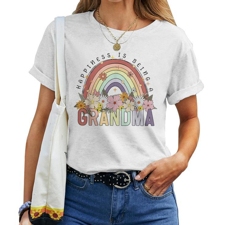 Grandma Wildflower Floral Grandma Est 2024 Women T-shirt
