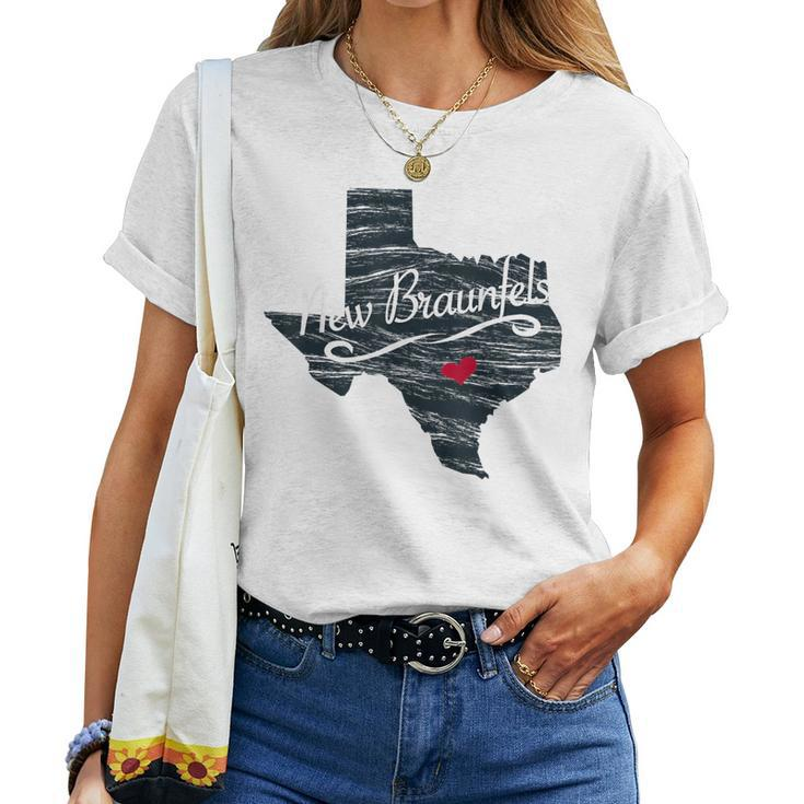 New Braunfels Texas Tx Men's Women's Kid's Women T-shirt