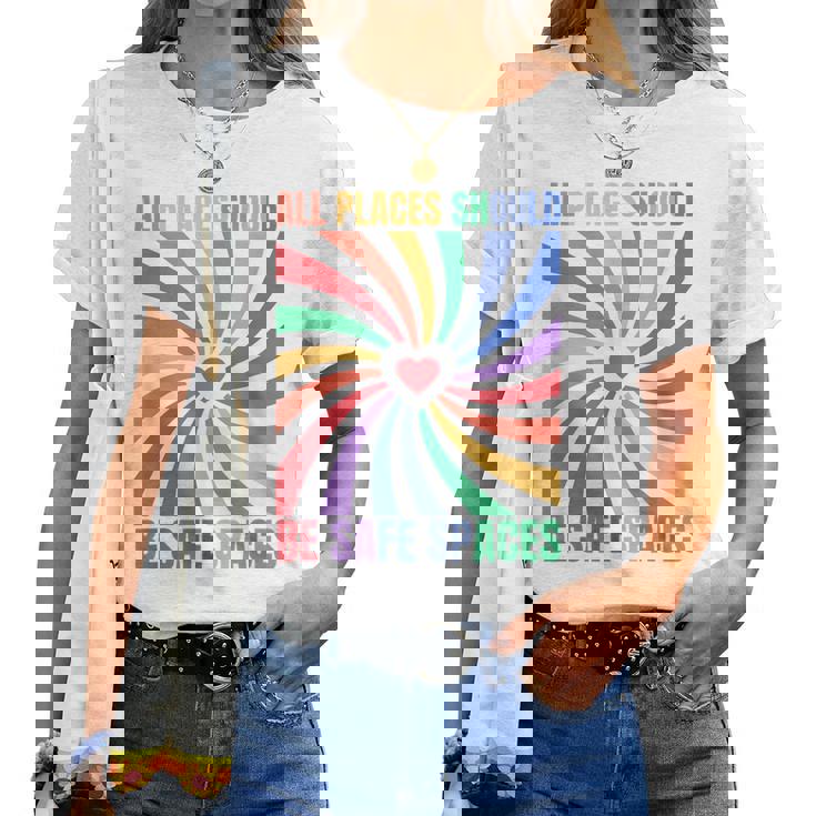 Pride Lgbtq Rainbow Flag Gay Pride Month Women T-shirt