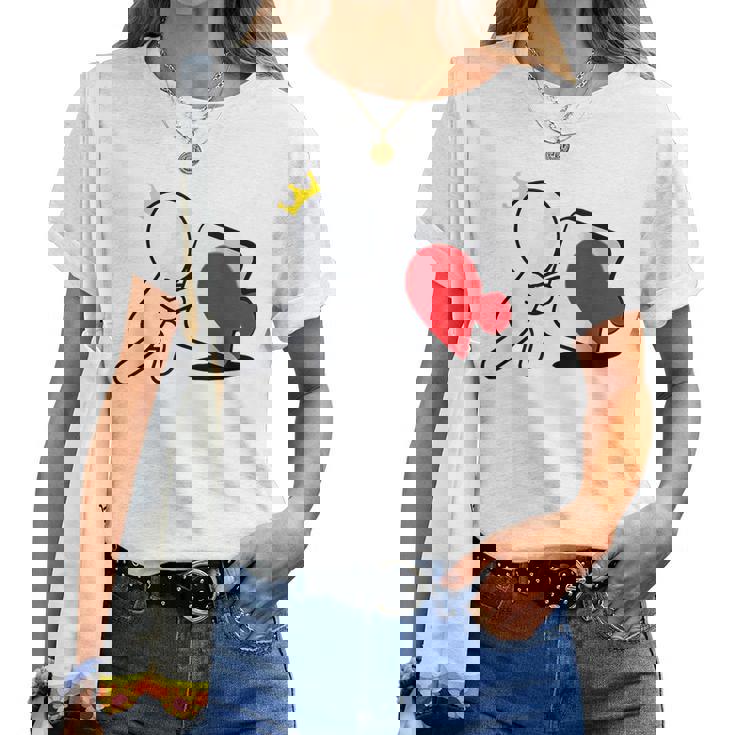 Puzzle Hombre Enamorado Humor Amor Camiseta de mujer