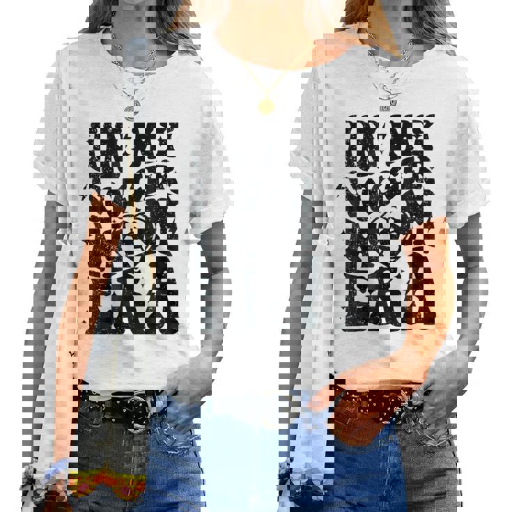 In My Soccer Mom Era Retro Soccer Mama Mother's Day Women T-shirt