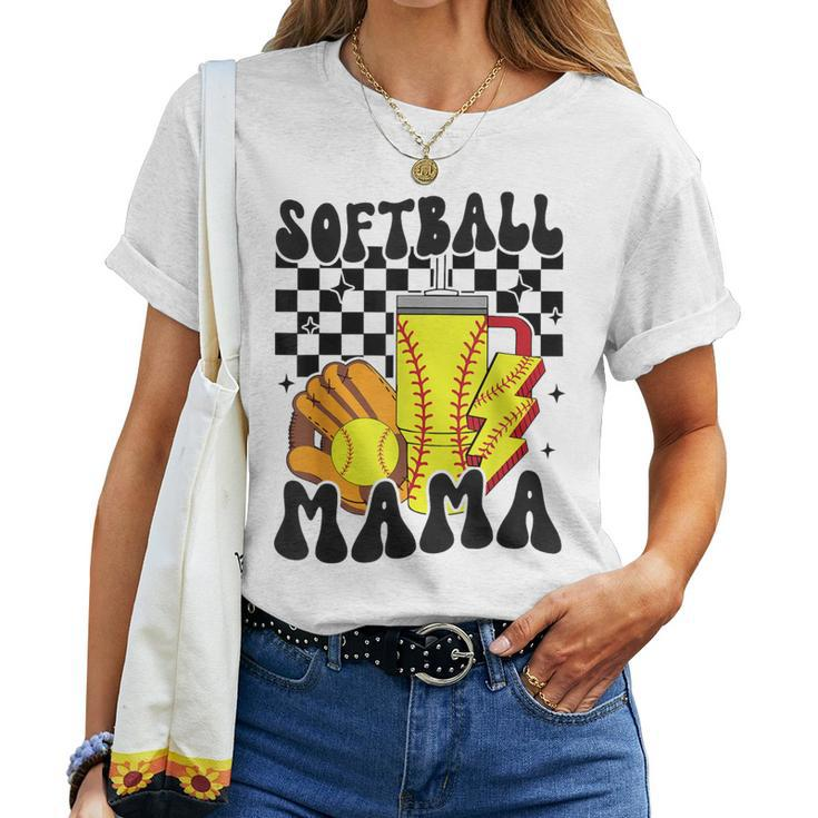 Softball Mama Softball Lover Softball Mom Women T-shirt