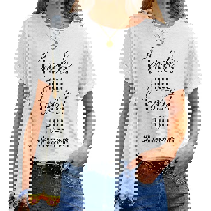 Twin Mom Divertido Humor Regalo Gemelos Mamá Madre Camiseta de mujer