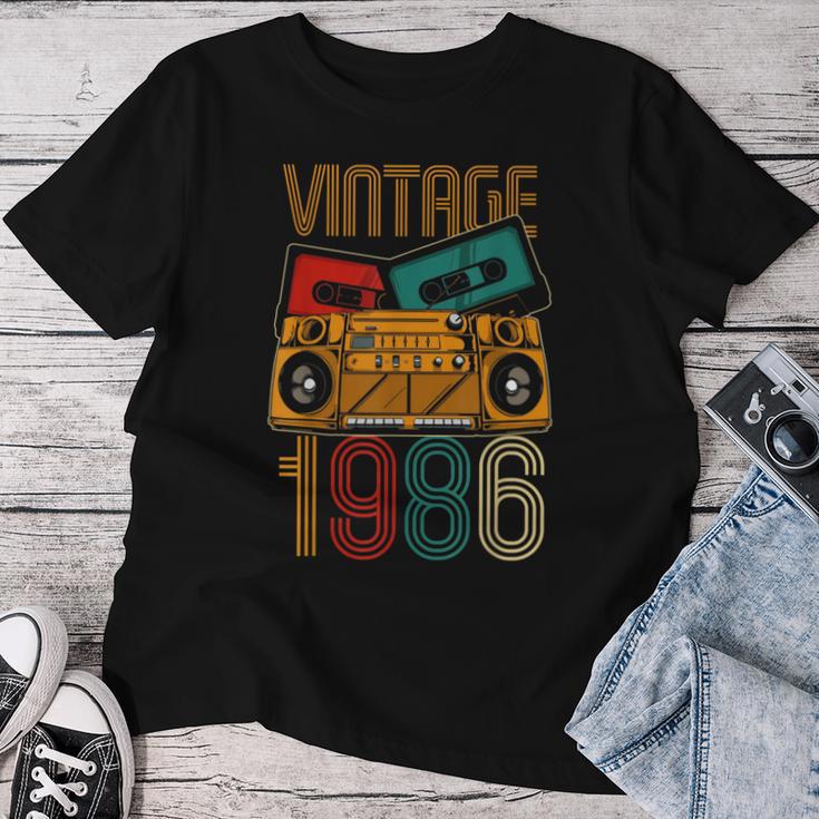36 Cumpleaños Hombre 36 Añosintage 1986 Camiseta de mujer Regalos divertidos
