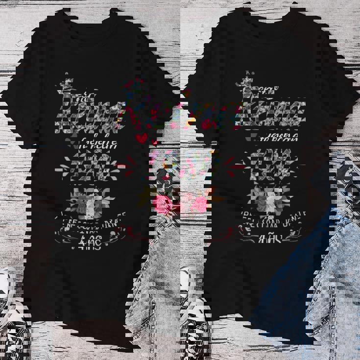 44 Años Cumpleaños Regalo Hecho En 1980 Hecha En 1980 Camiseta de mujer Regalos divertidos