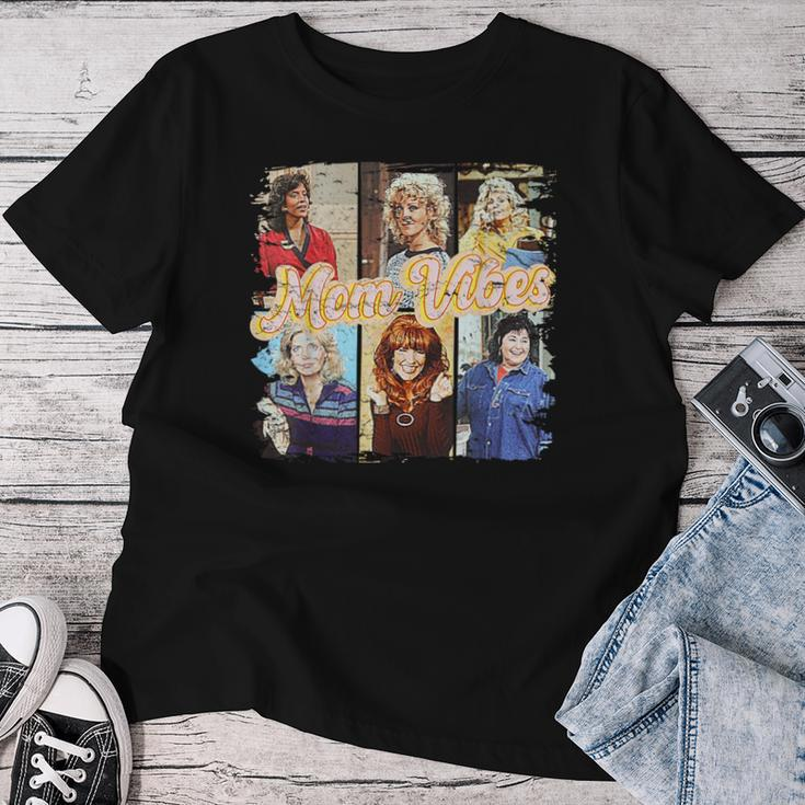 80'S 90'S Mom Vibes Mom Life Mother's Day Vintage Mama Women T-shirt Funny Gifts
