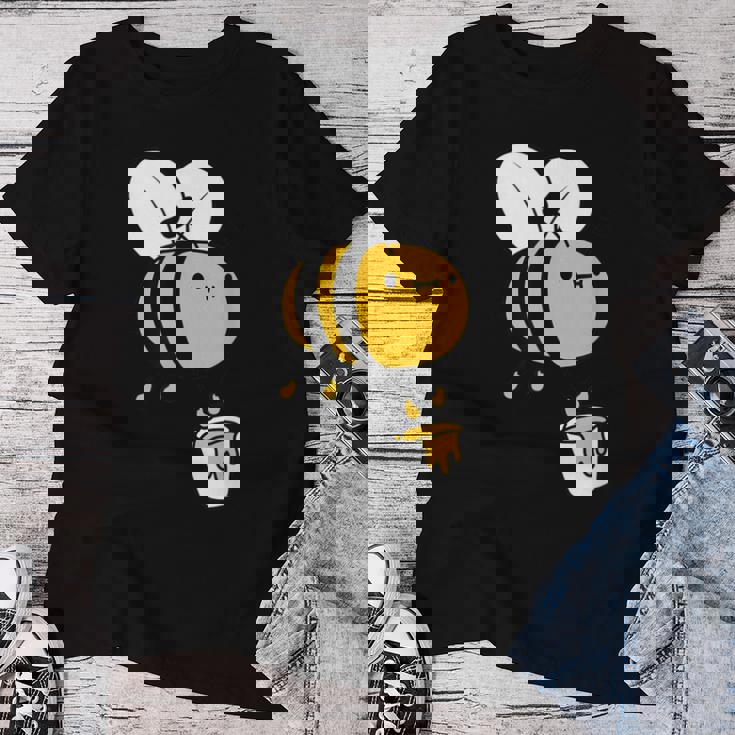 Abeille Mignonne Avec Un Seau Plein De Miel Love Bees Enfants T