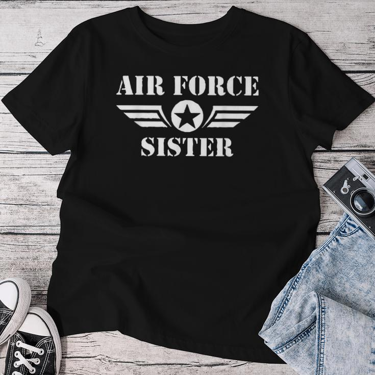 Air Force Sister Proud Air Force Sister Women T-shirt Personalized Gifts